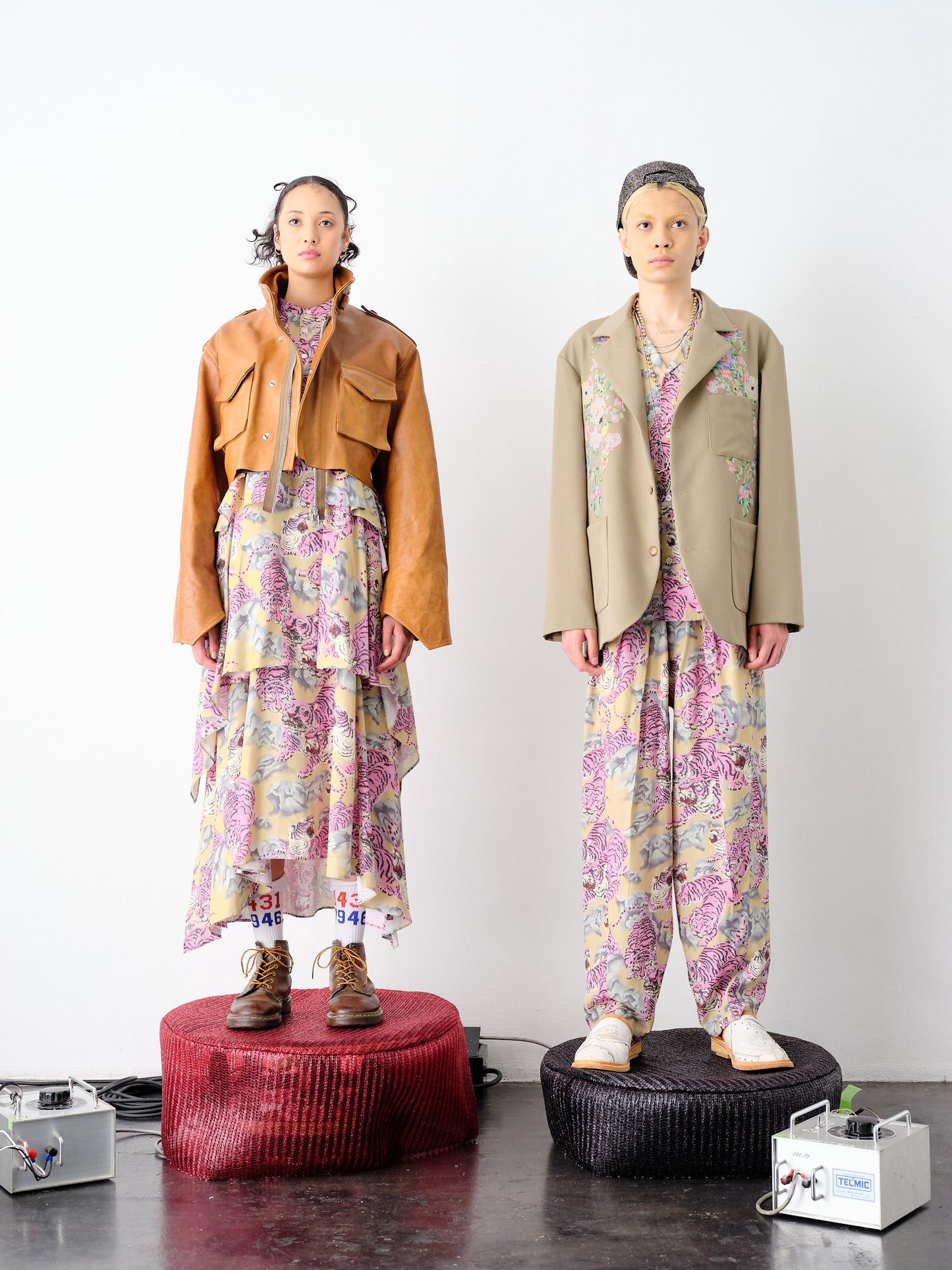 JK-SV-NYS-1001 / Traditional Flower 3B Jacket