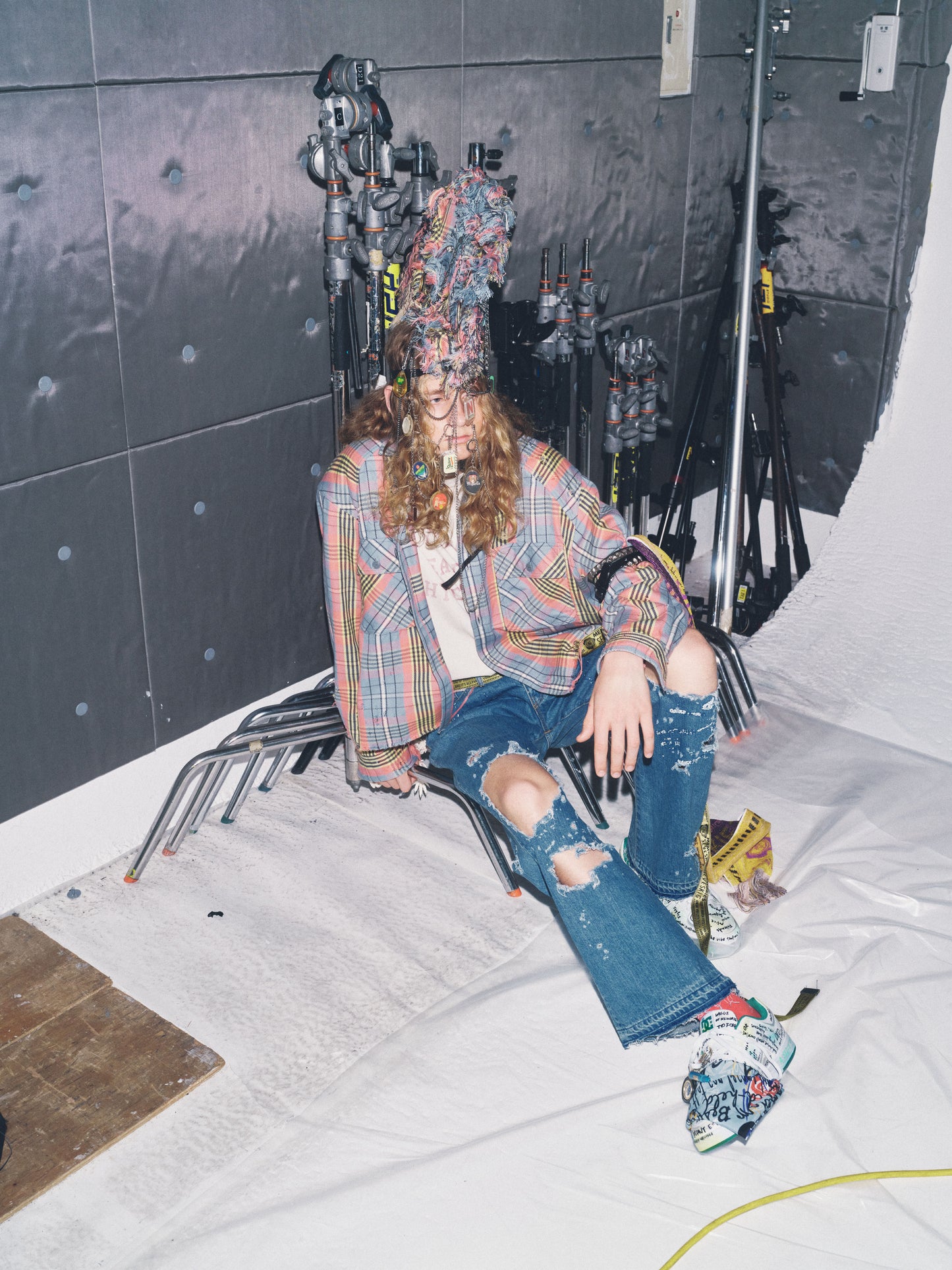 SH-SV-NRS-1003 / Vintage Check Shirt