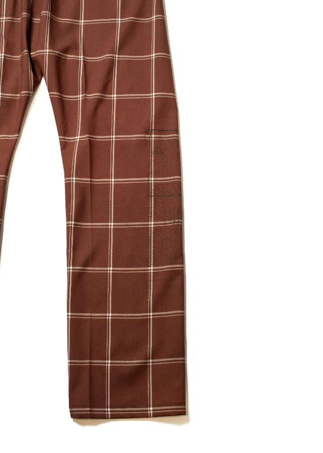 PT-SV-NSS-1003 / Human Error Slacks Ver,Perfect Blue