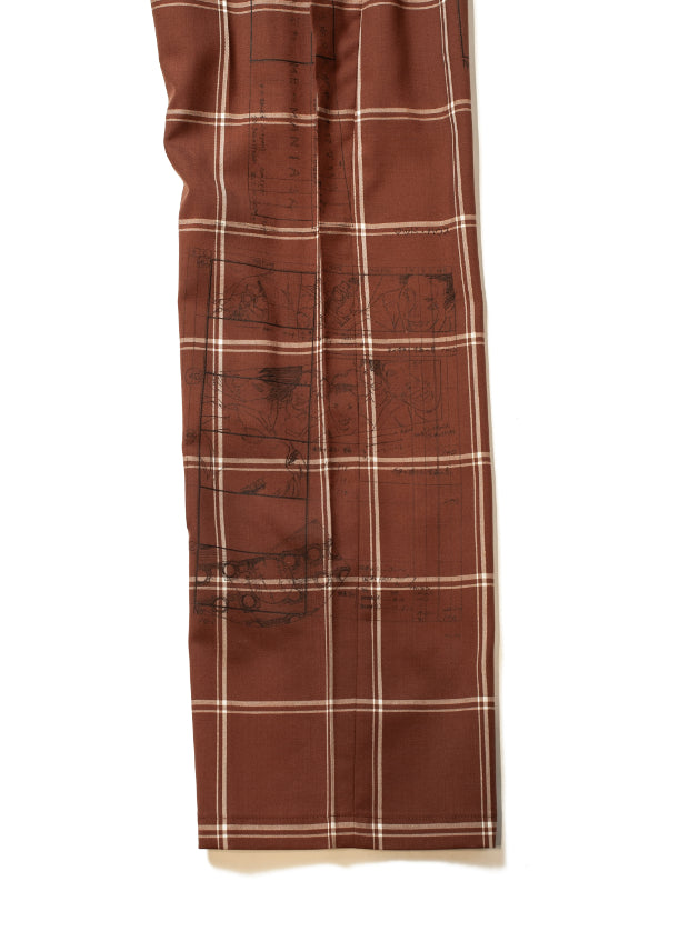 PT-SV-NSS-1003 / Human Error Slacks Ver,Perfect Blue