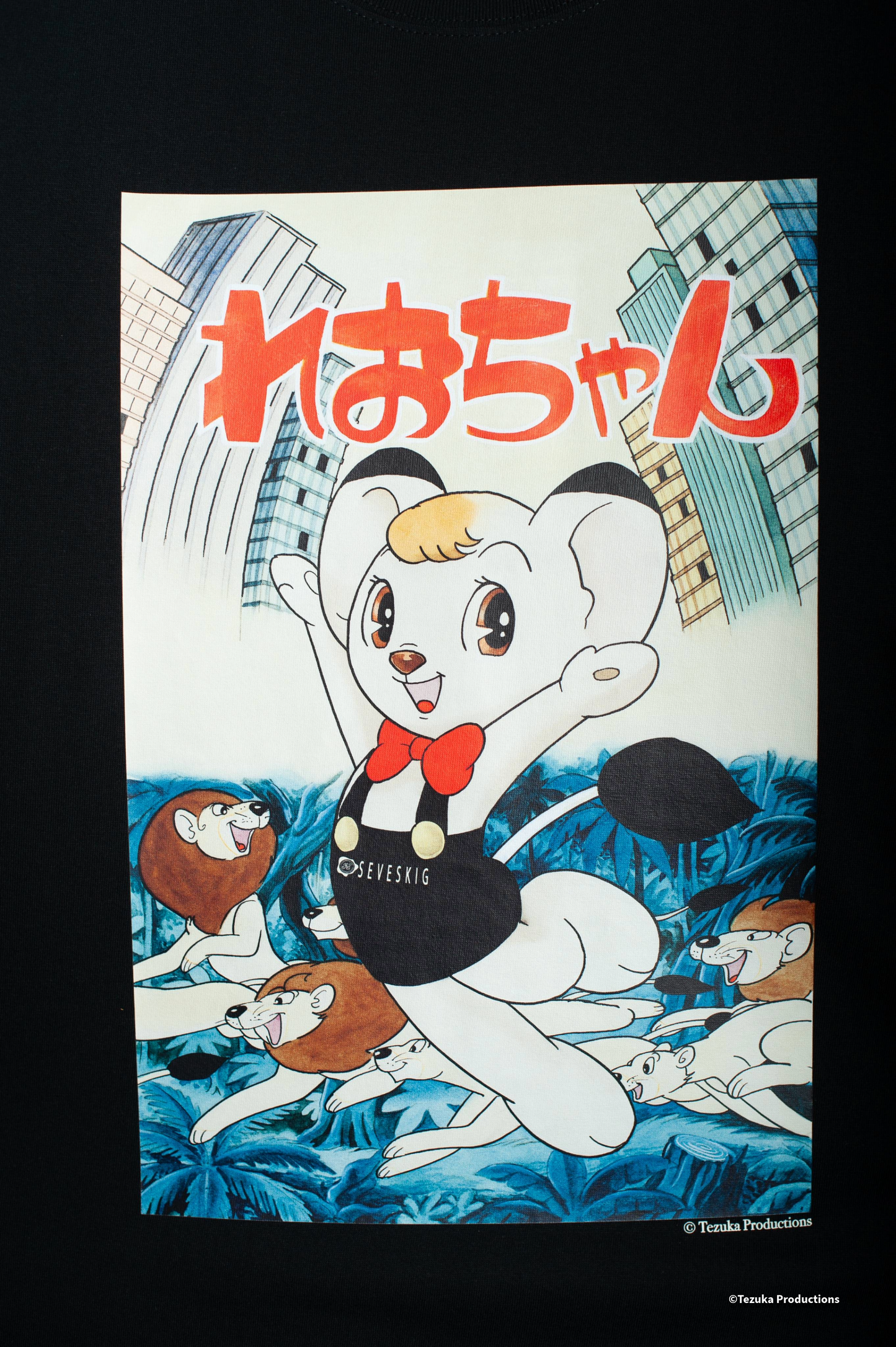 CT-JTP-NGS-1007 /TEZUKA WORLD×SEVESKIG S/SL Tee Ver.LEO