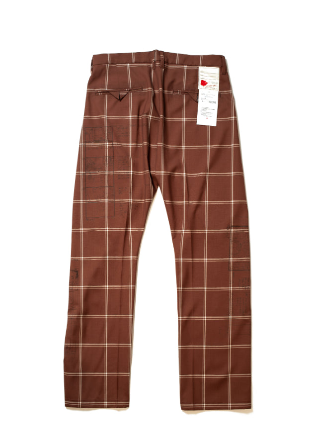 PT-SV-NSS-1003 / Human Error Slacks Ver,Perfect Blue