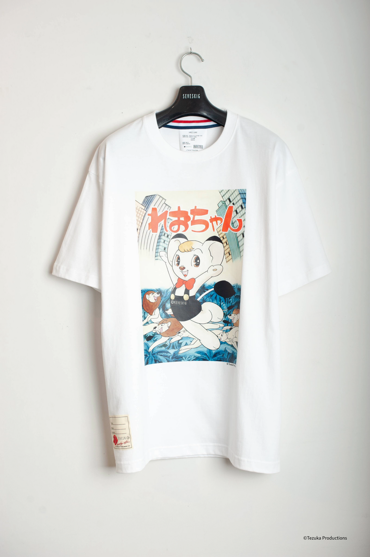CT-JTP-NGS-1007 /TEZUKA WORLD×SEVESKIG S/SL Tee Ver.LEO