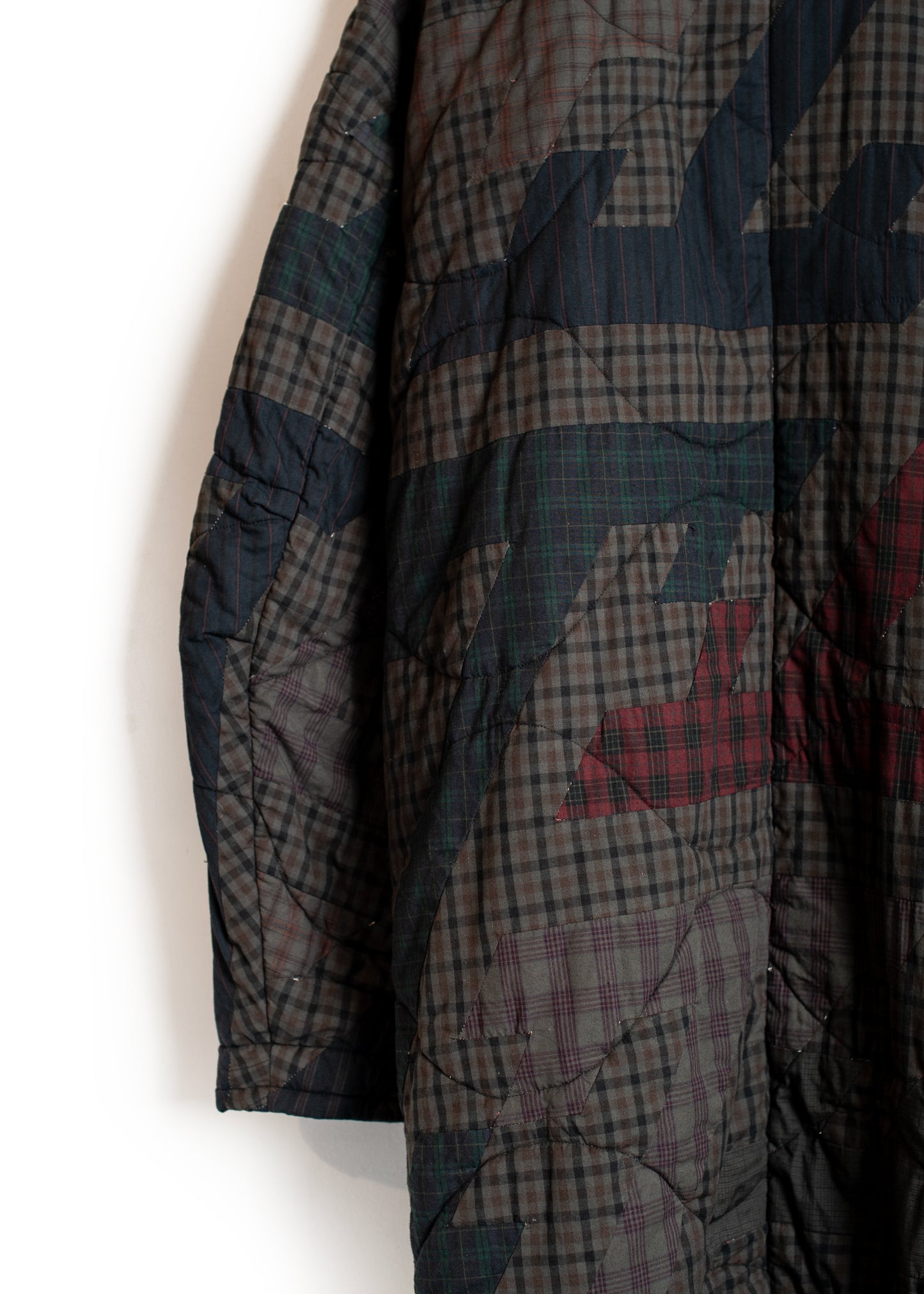 CO-SV-NGA-1004 / Geometrics of Luck Patchwork Coat