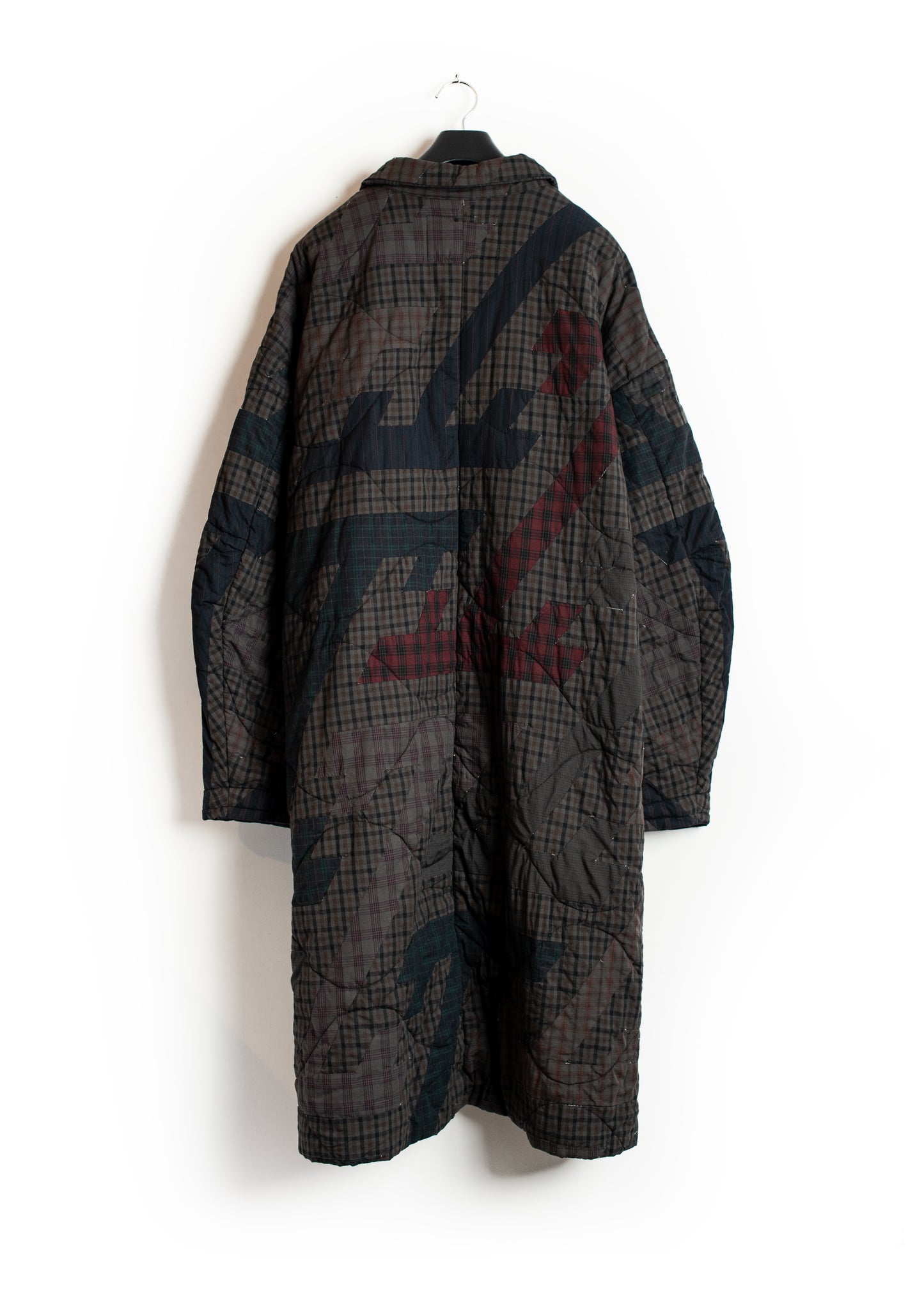 CO-SV-NGA-1004 / Geometrics of Luck Patchwork Coat