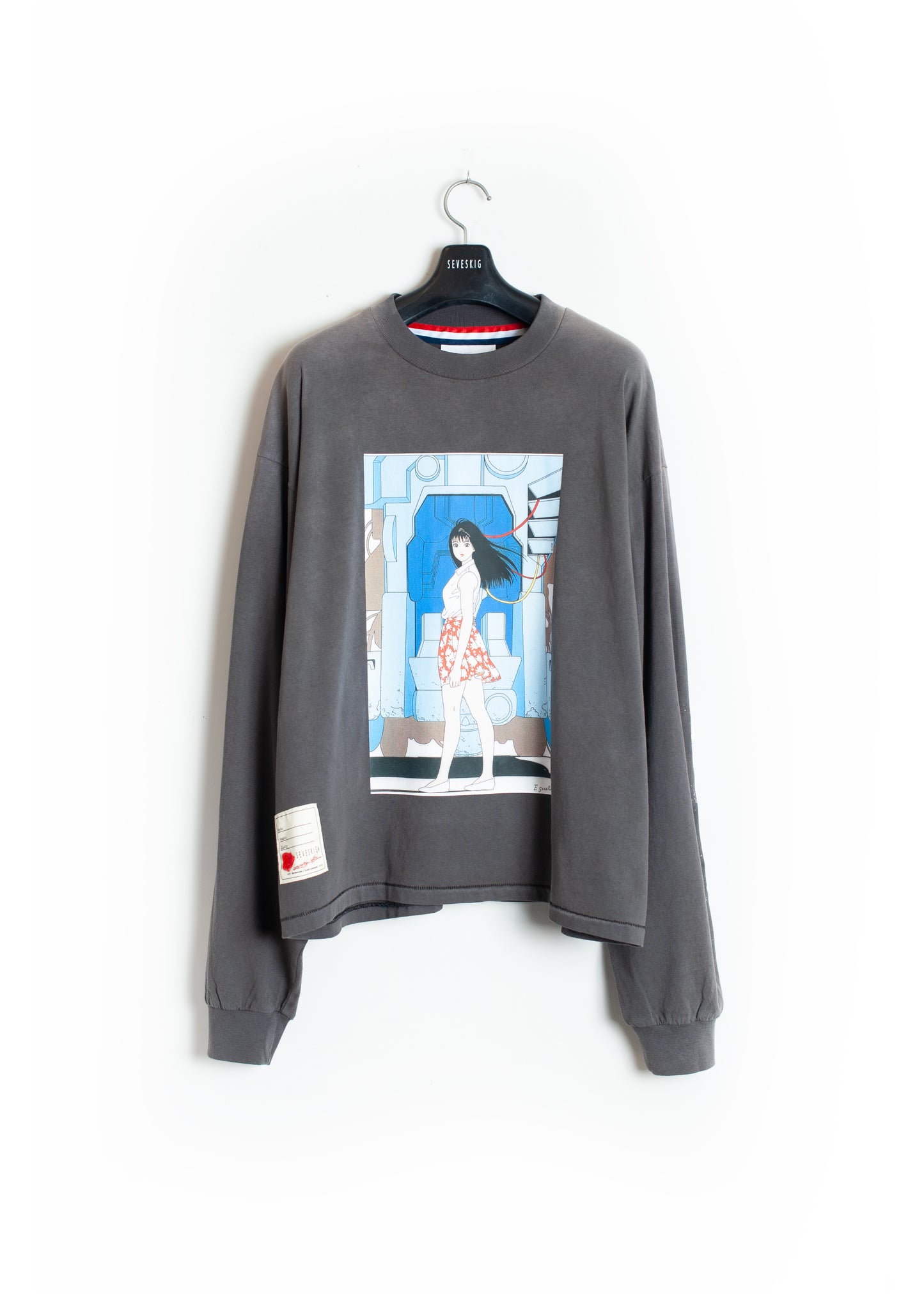CT-SV-NGA-1004 / Nostalgic Girl RZ01 L/SL Tee Ver,Hisashi Eguchi