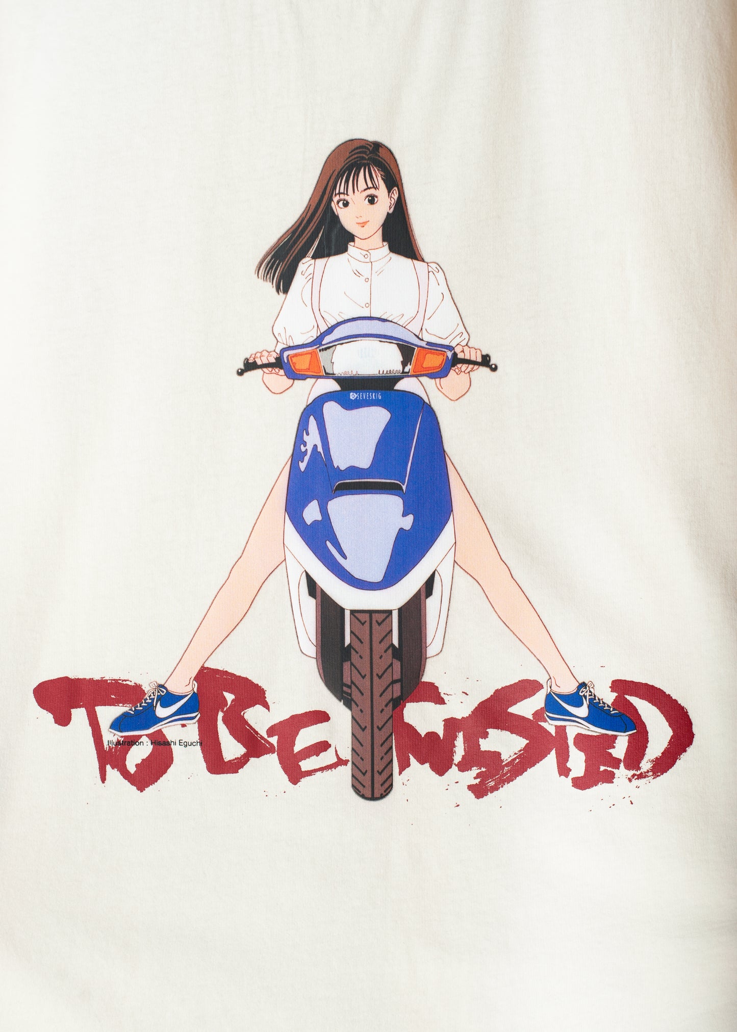 CT-SV-NGA-1005 / Nostalgic Girl RZ02 S/SL Tee Ver,Hisashi Eguchi