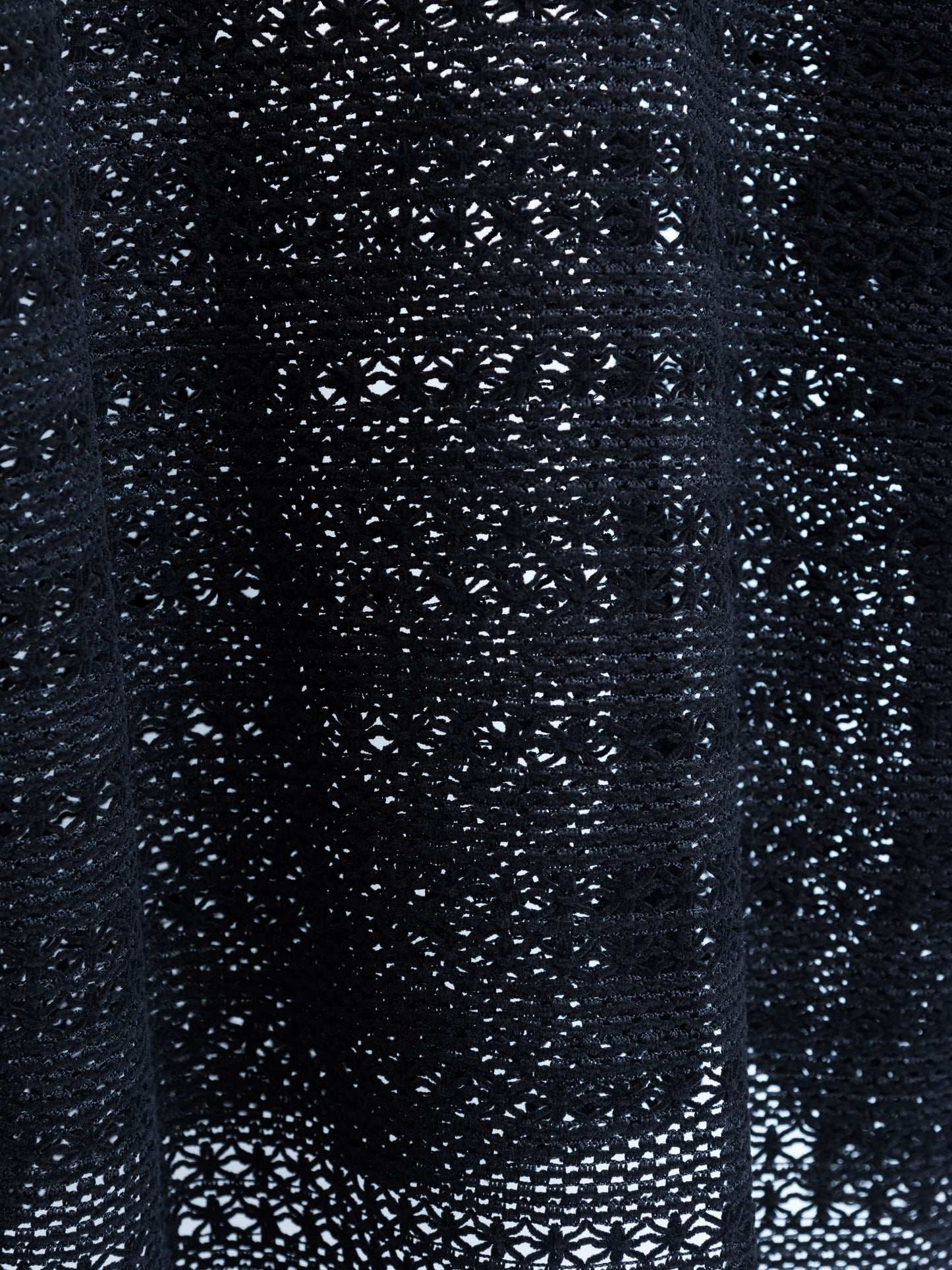 CT-SV-NYA-1003 / Chenille yarn Mesh L/SL Tee