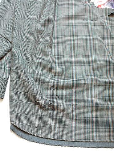 SH-SV-NSS-1003 / Rumi's Wool L/SL Shirt Ver,Perfect Blue