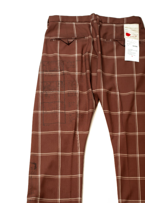 PT-SV-NSS-1003 / Human Error Slacks Ver,Perfect Blue