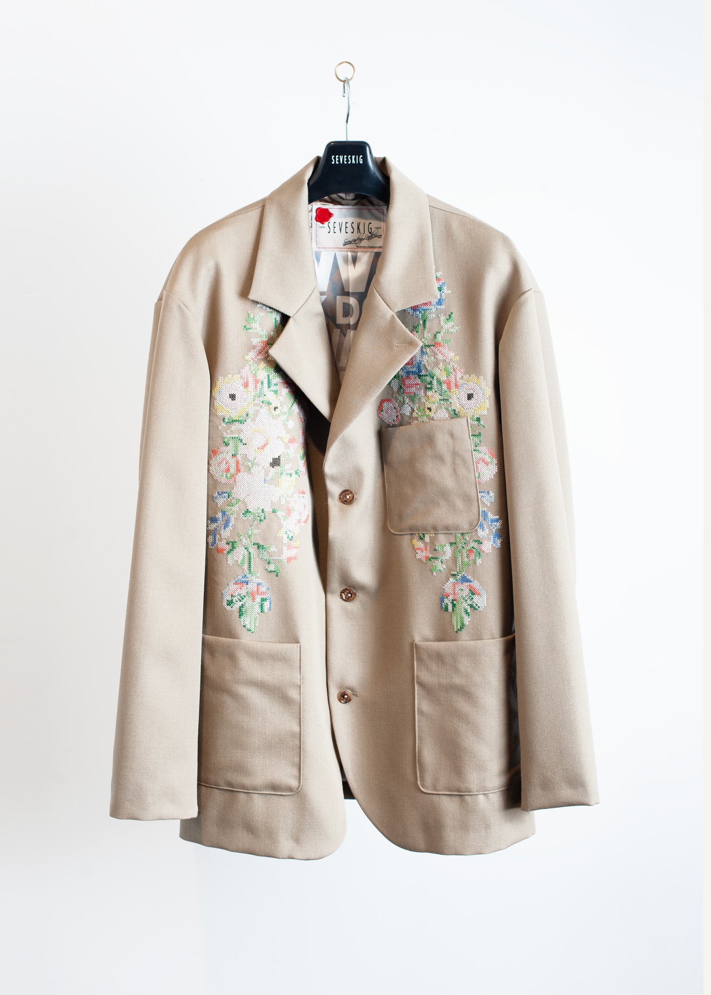 JK-SV-NYS-1001 / Traditional Flower 3B Jacket