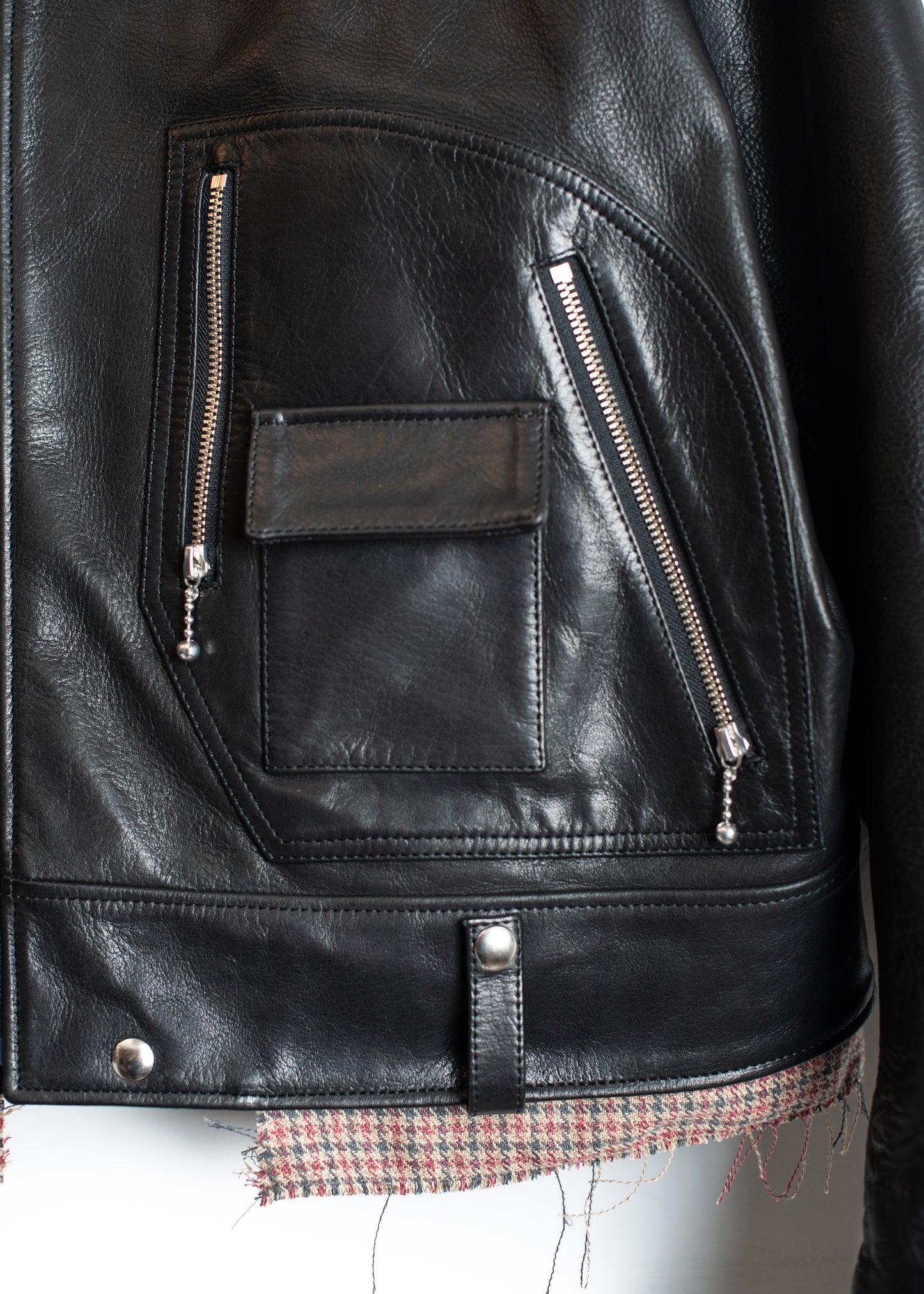 LT-SV-NGA-1003 / Cow Leather D-Pocket Riders