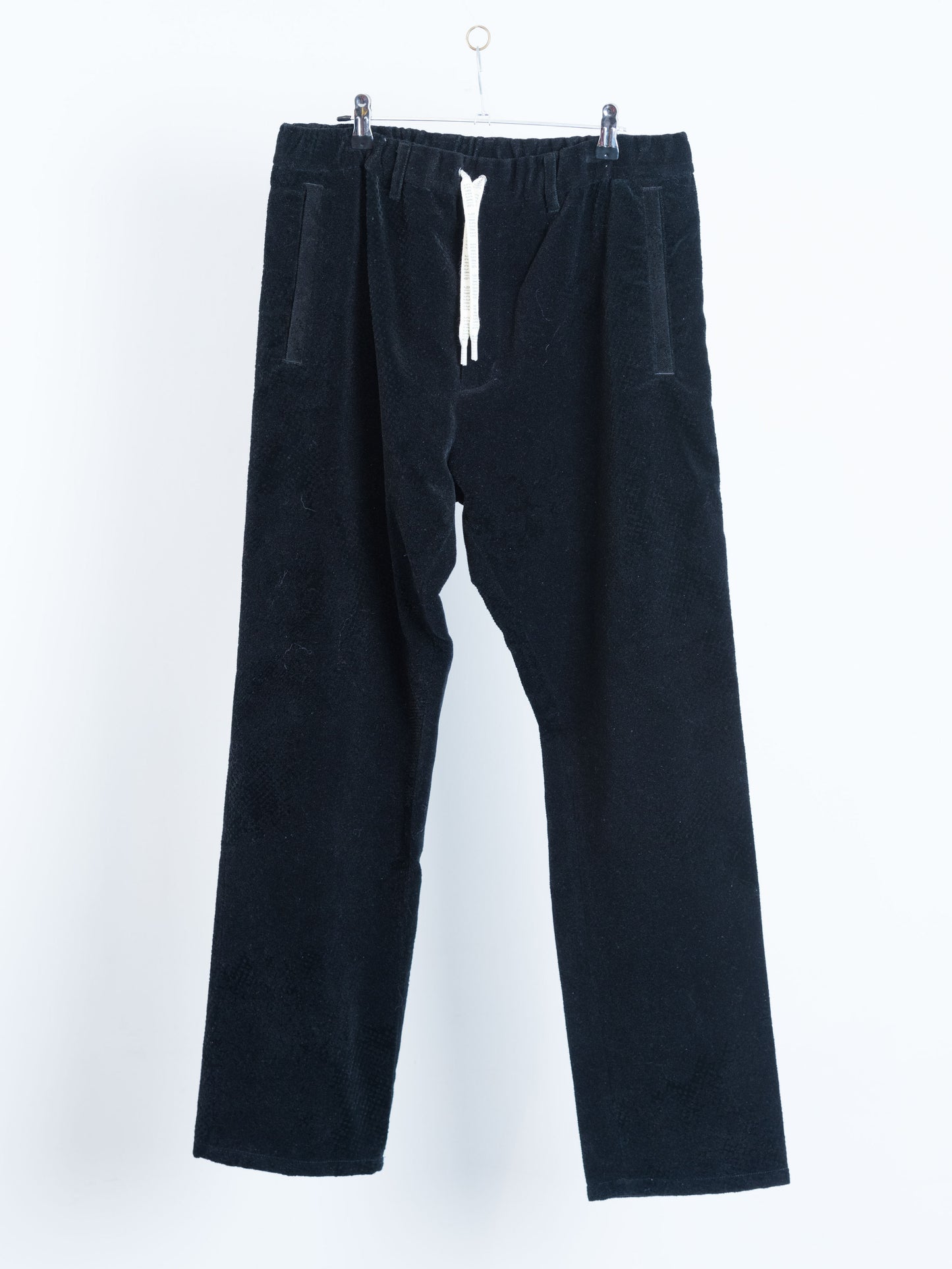 PT-SV-NYA-1004 / Flocked Velvet Track Pants