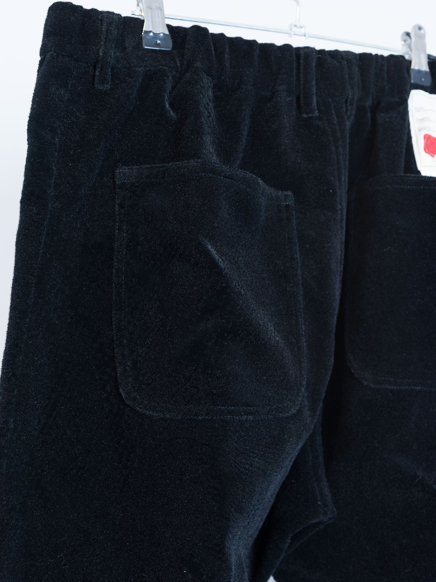 PT-SV-NYA-1004 / Flocked Velvet Track Pants