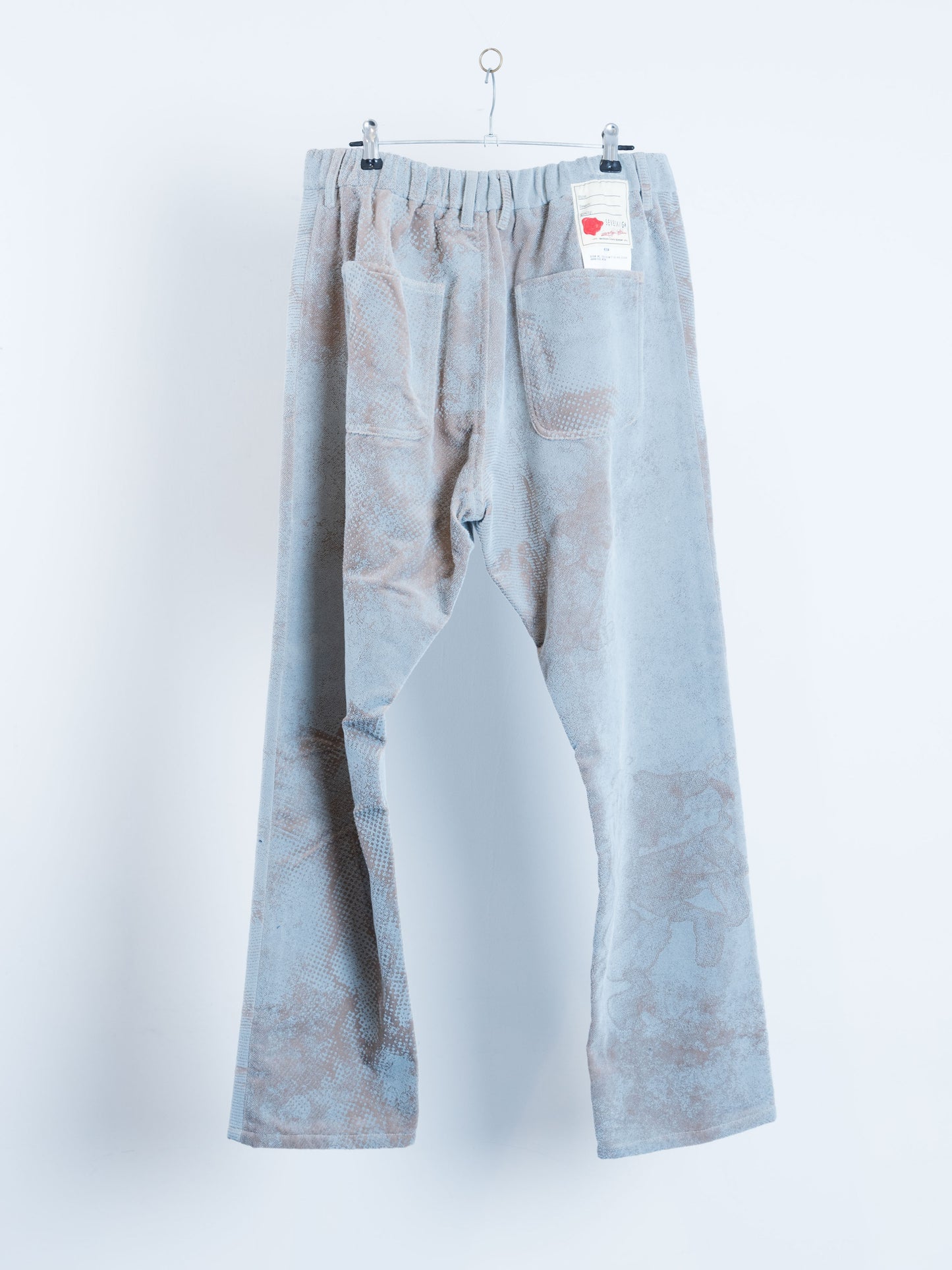 PT-SV-NYA-1004 / Flocked Velvet Track Pants