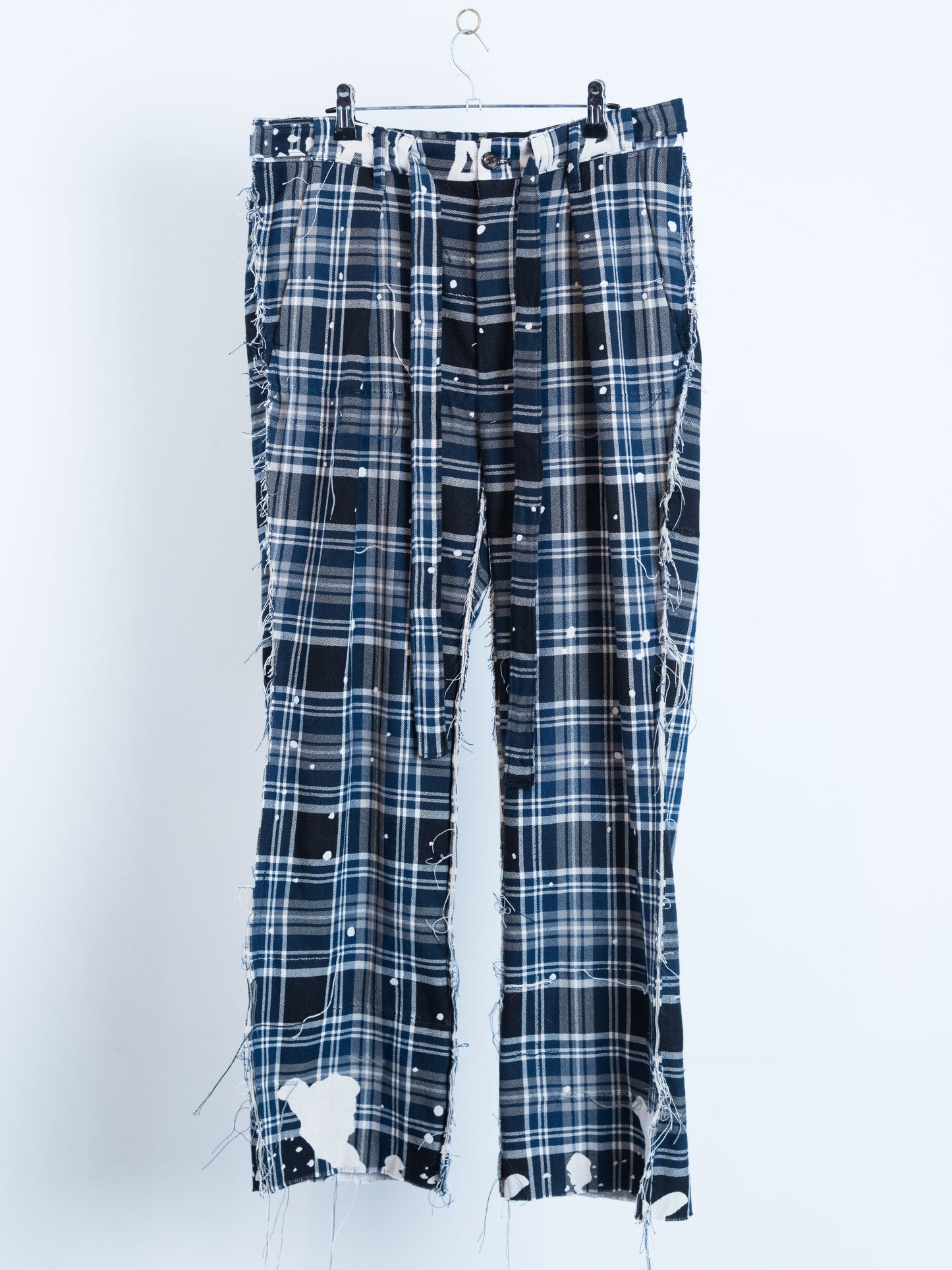 PT-SV-NYA-1005 / Melting Plaid Slacks