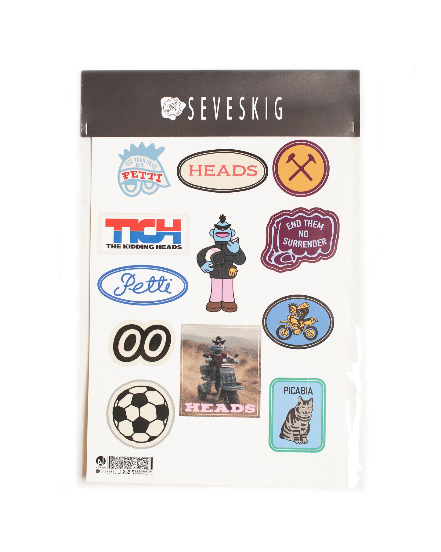 AC-SV-FC-1002 / FACE oka×SEVESKIG Collaboration Sticker