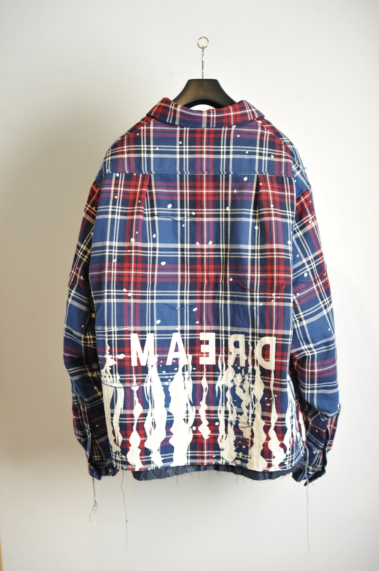 SH-SV-NYA-1001 / Melting Plaid Padded CPO Shirt