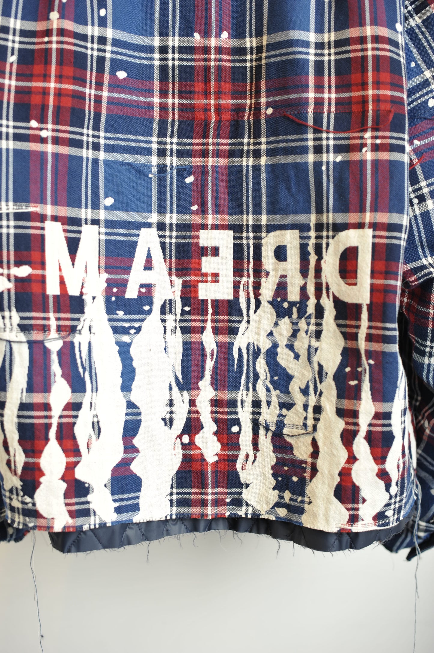 SH-SV-NYA-1001 / Melting Plaid Padded CPO Shirt