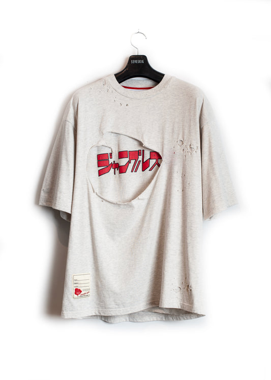 CT-SV-NGS-1009 / SEVESKIG vs JUNGLE EMPEROR LEO S/SL Damage TEE Ver, "Friends"