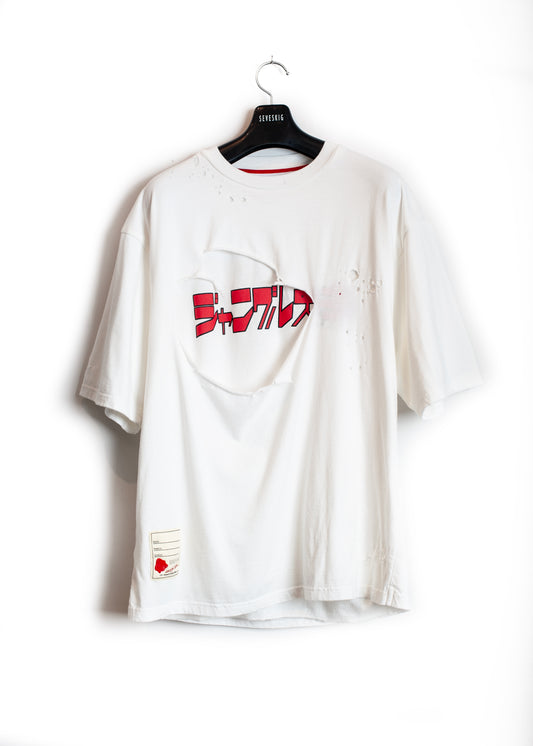 CT-SV-NGS-1009 / SEVESKIG vs JUNGLE EMPEROR LEO S/SL Damage TEE Ver, "Friends"