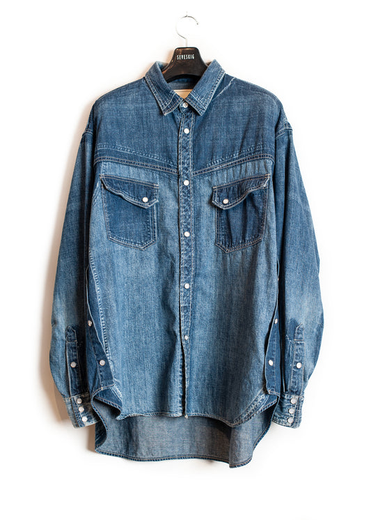 SH-SV-NGS-1007 / Vintage S.Horne Denim Shirt