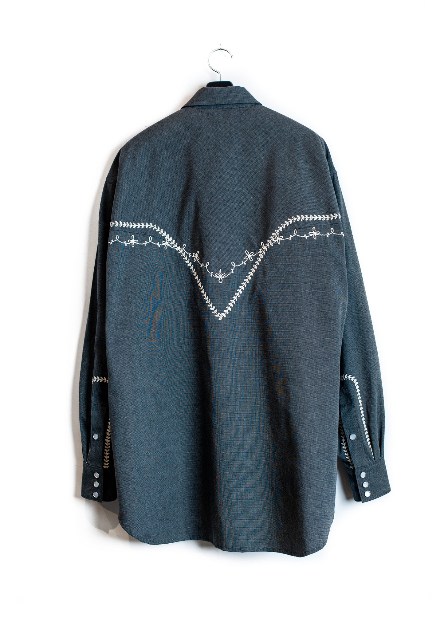 SH-SV-NGS-1004/Japanese Chambray Western Shirt