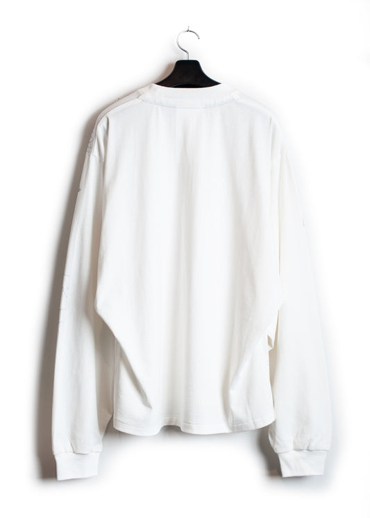 CT-SV-NGS-1003/ RIDAWO Sketch Print L/SL TEE-Shirt