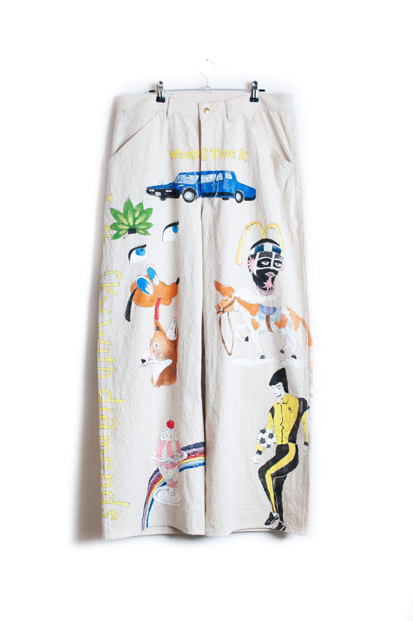 PT-SV-NGS-1007 / Hand Painting Engineer Pants Ver,Ridawo