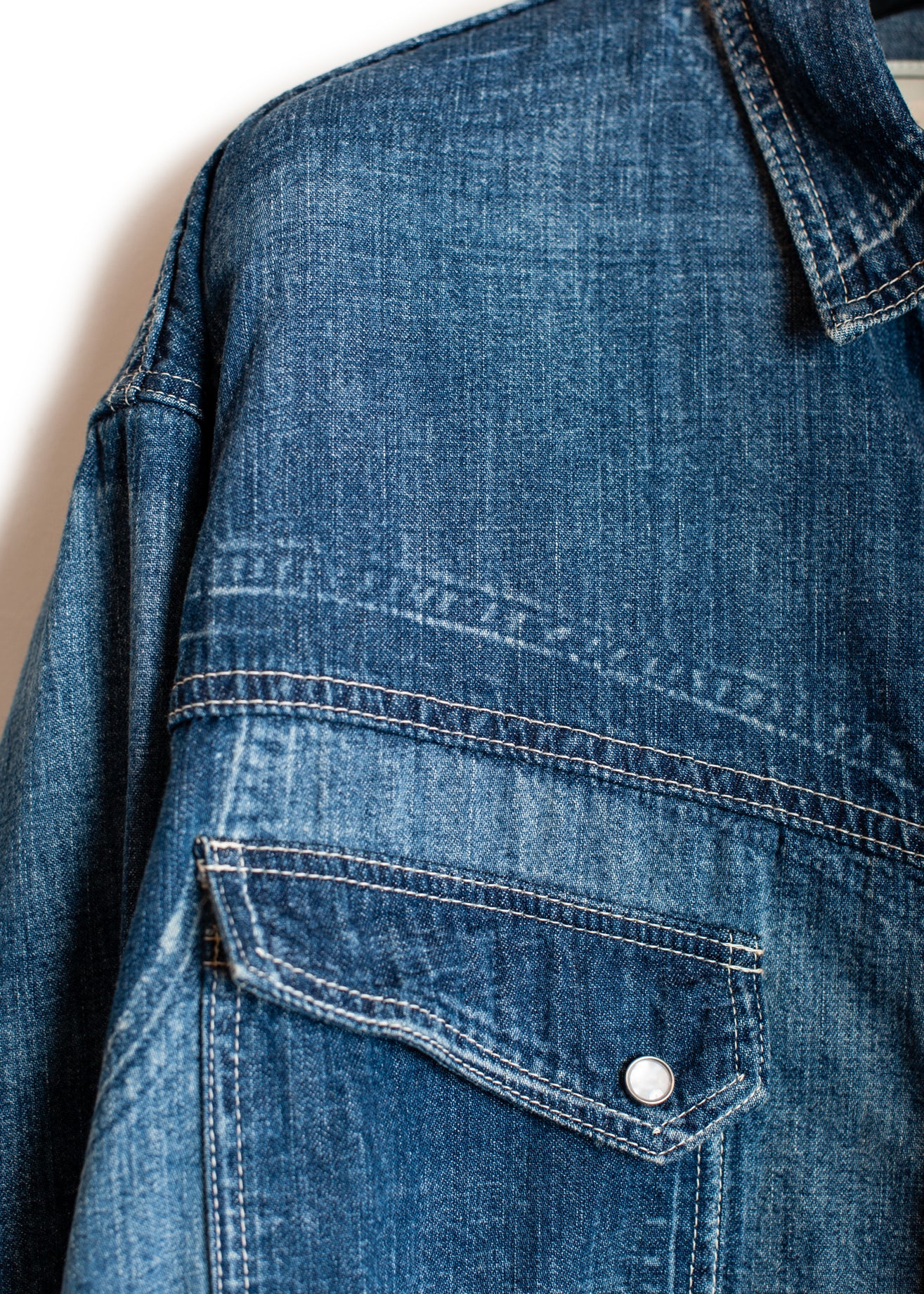 SH-SV-NGS-1007 / Vintage S.Horne Denim Shirt