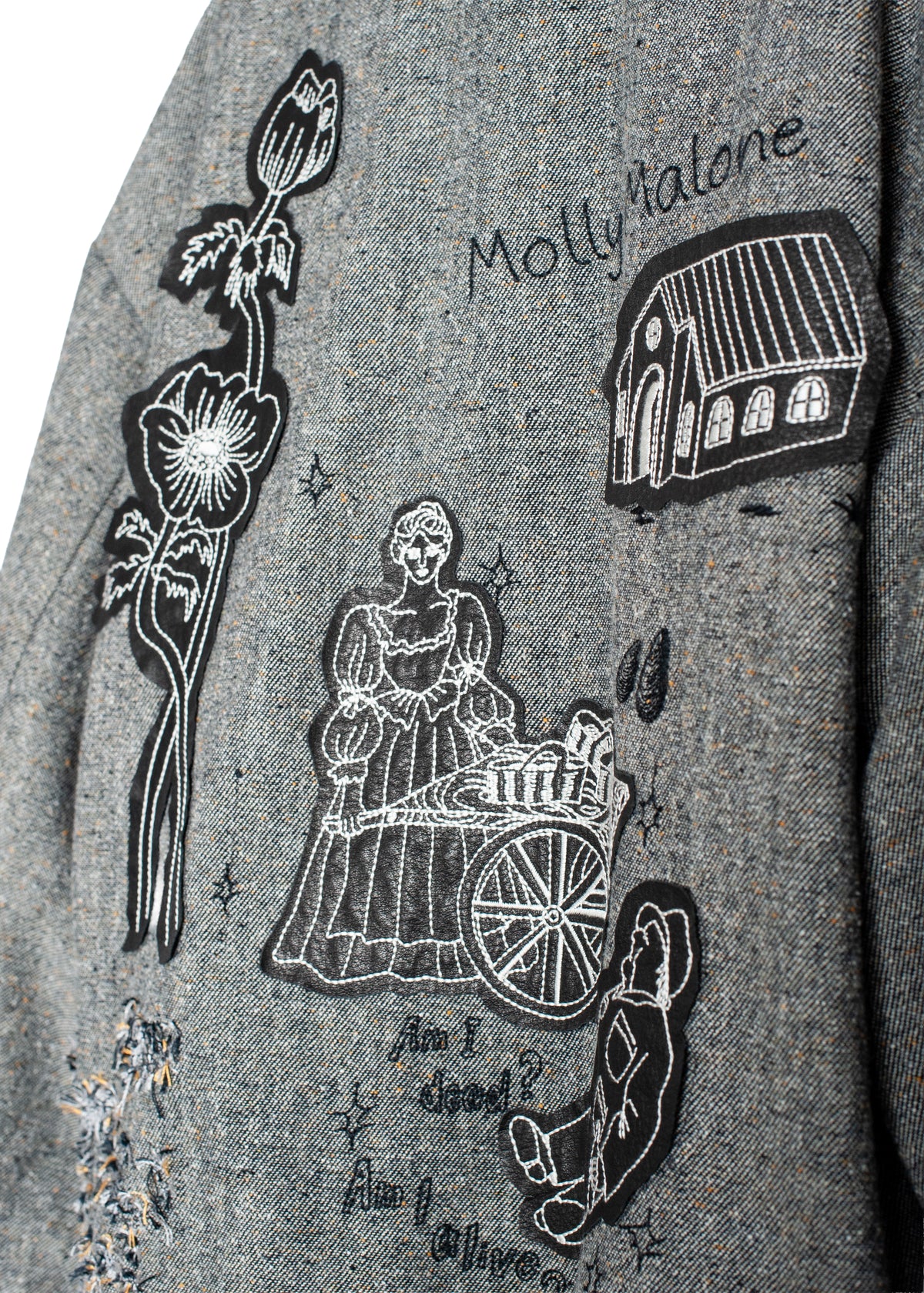 JK-SV-NRA-1001 / Carbon Folk Mexican Jacket