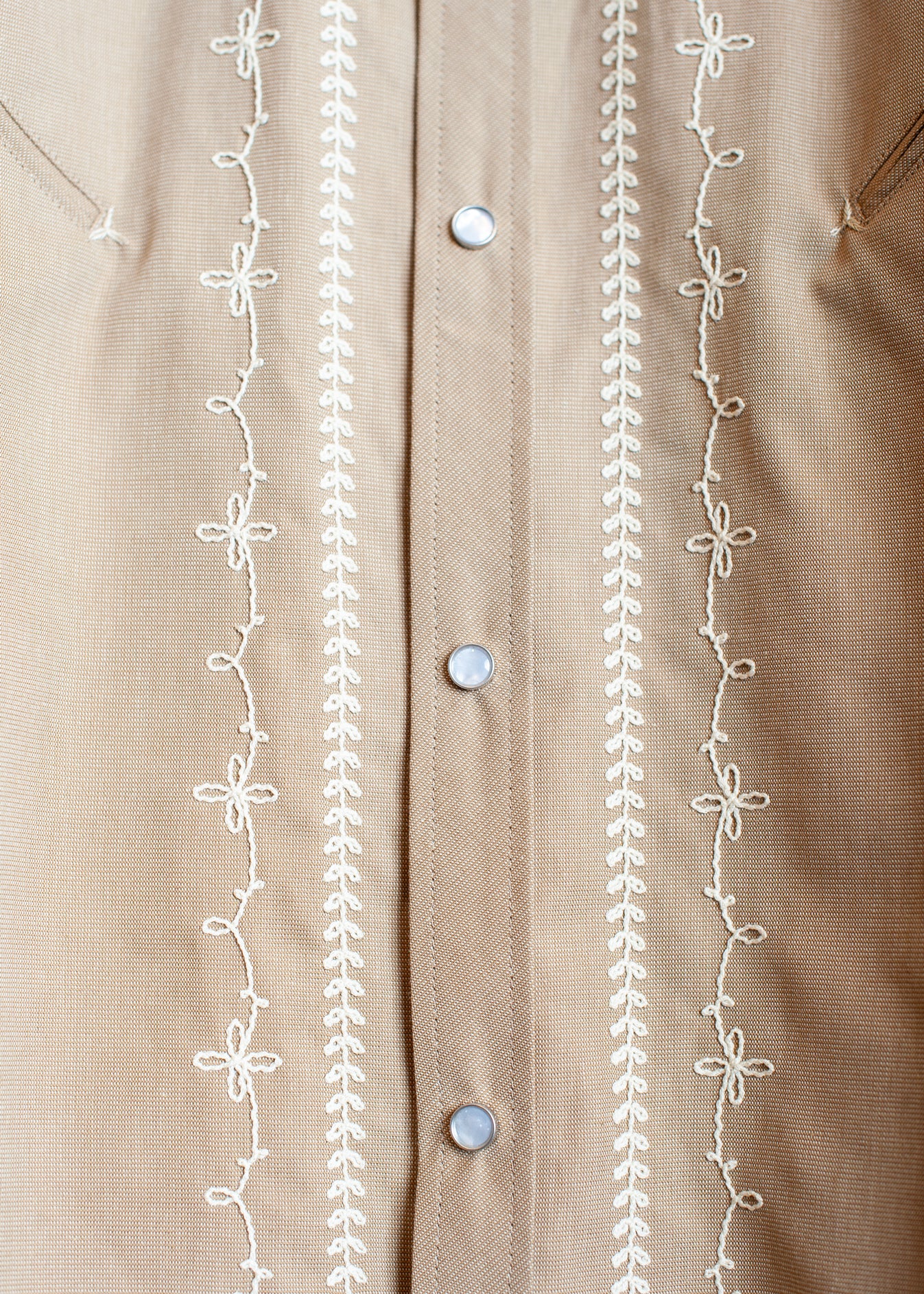 SH-SV-NGS-1004/Japanese Chambray Western Shirt