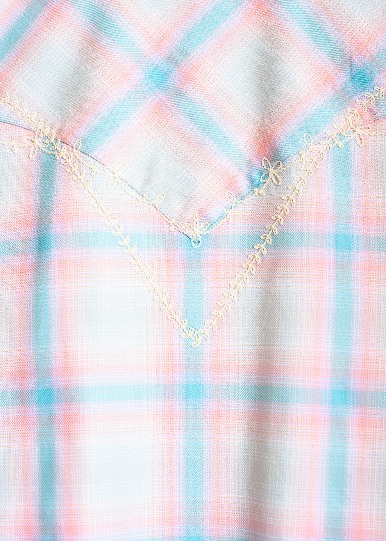 SH-SV-NGS-1003/Ombre Check Western Shirt