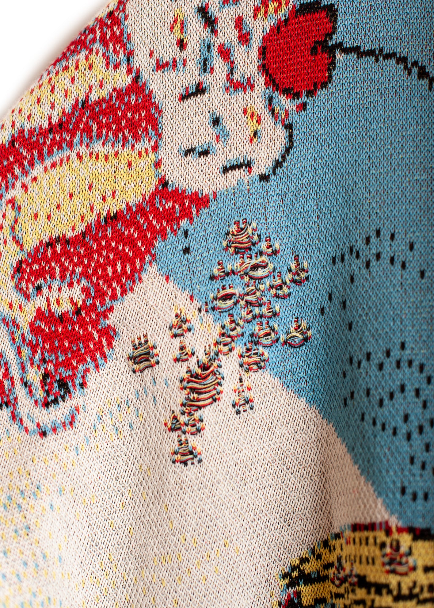 CD-SV-NGS-1003/SEVESKIG vs RIDAWO Six-Color Jacquard Knit Cardigan