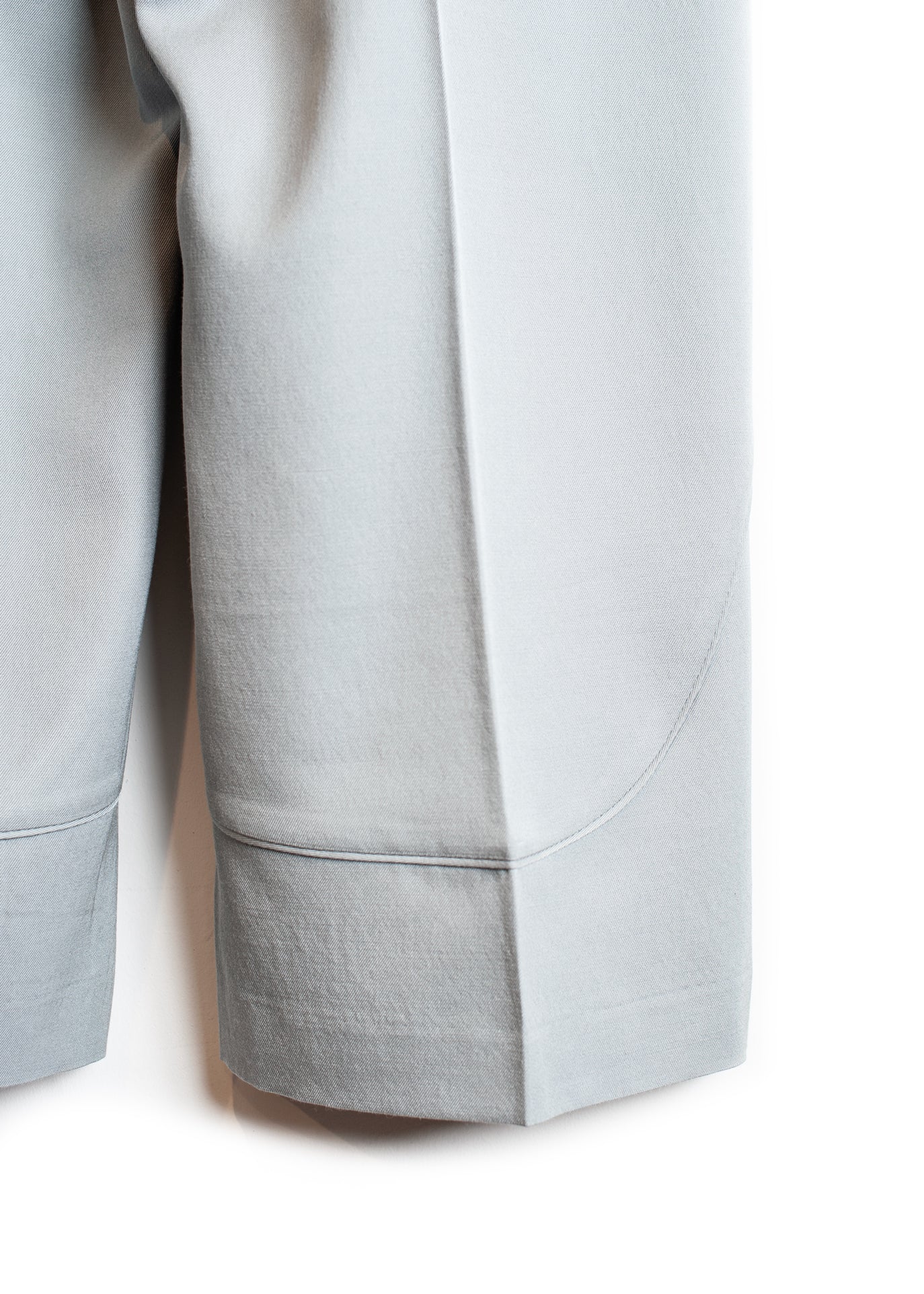 PT-SV-NGS-1005 / Wool Silk Western Wide Slacks