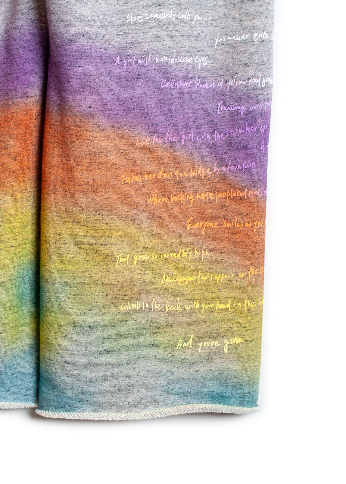 PT-SV-NGS-1011 / Wide Sweatpants Ver,Rainbow