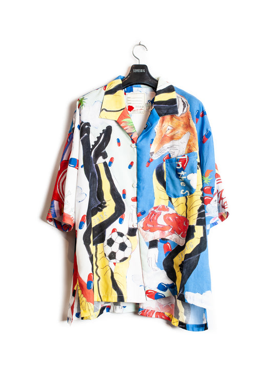 SH-SV-NGS-1010 / Psychedelic Aloha Shirt Ver,RIDAWO