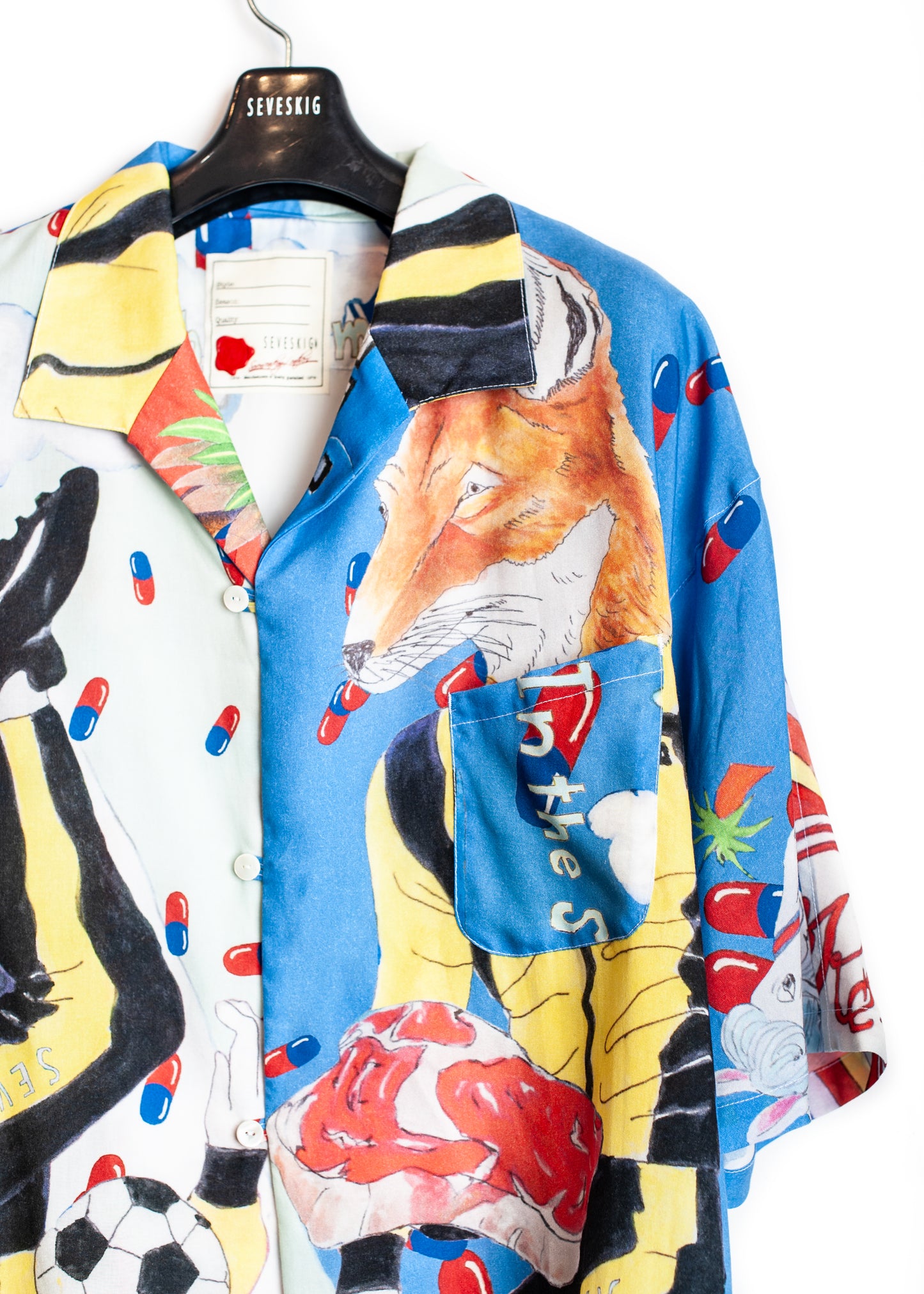 SH-SV-NGS-1010 / Psychedelic Aloha Shirt Ver,RIDAWO