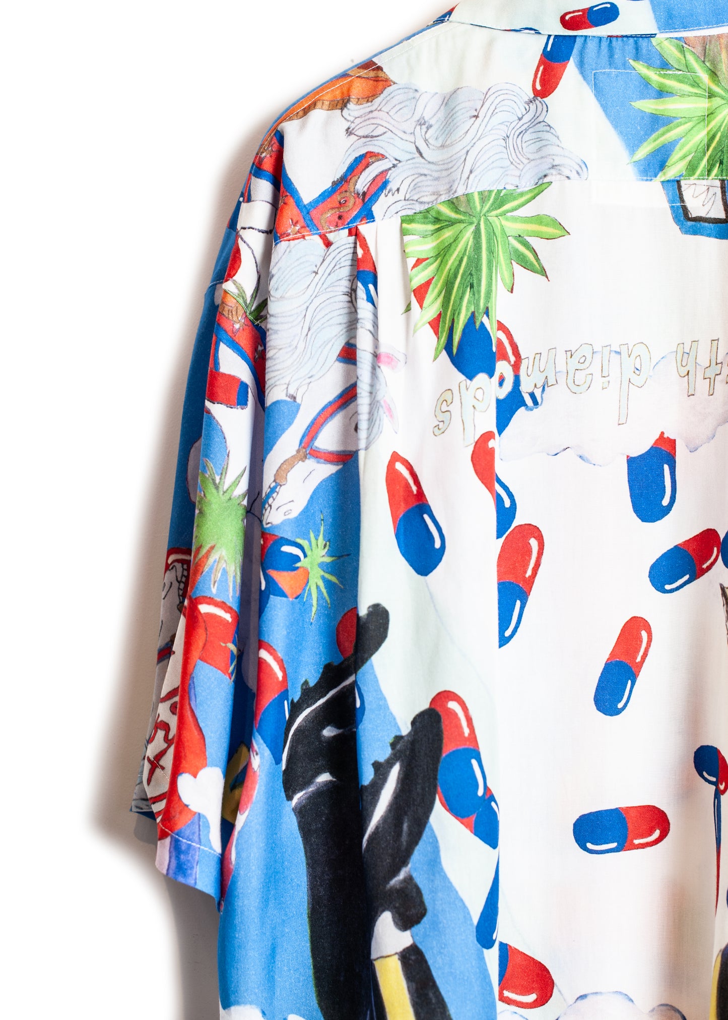 SH-SV-NGS-1010 / Psychedelic Aloha Shirt Ver,RIDAWO