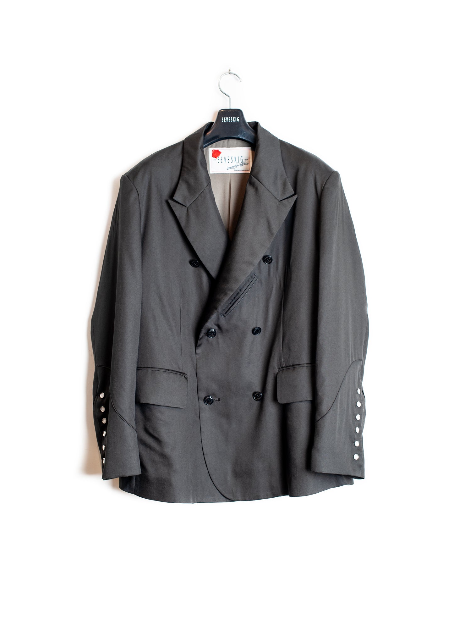 JK-SV-NGS-1004/Double-Breasted Jacket
