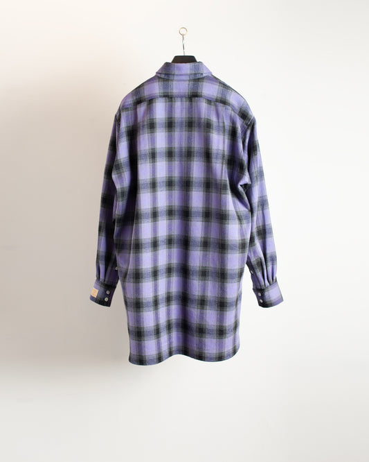 SH-SV-NAS-1003 / Silk flannel Shirt