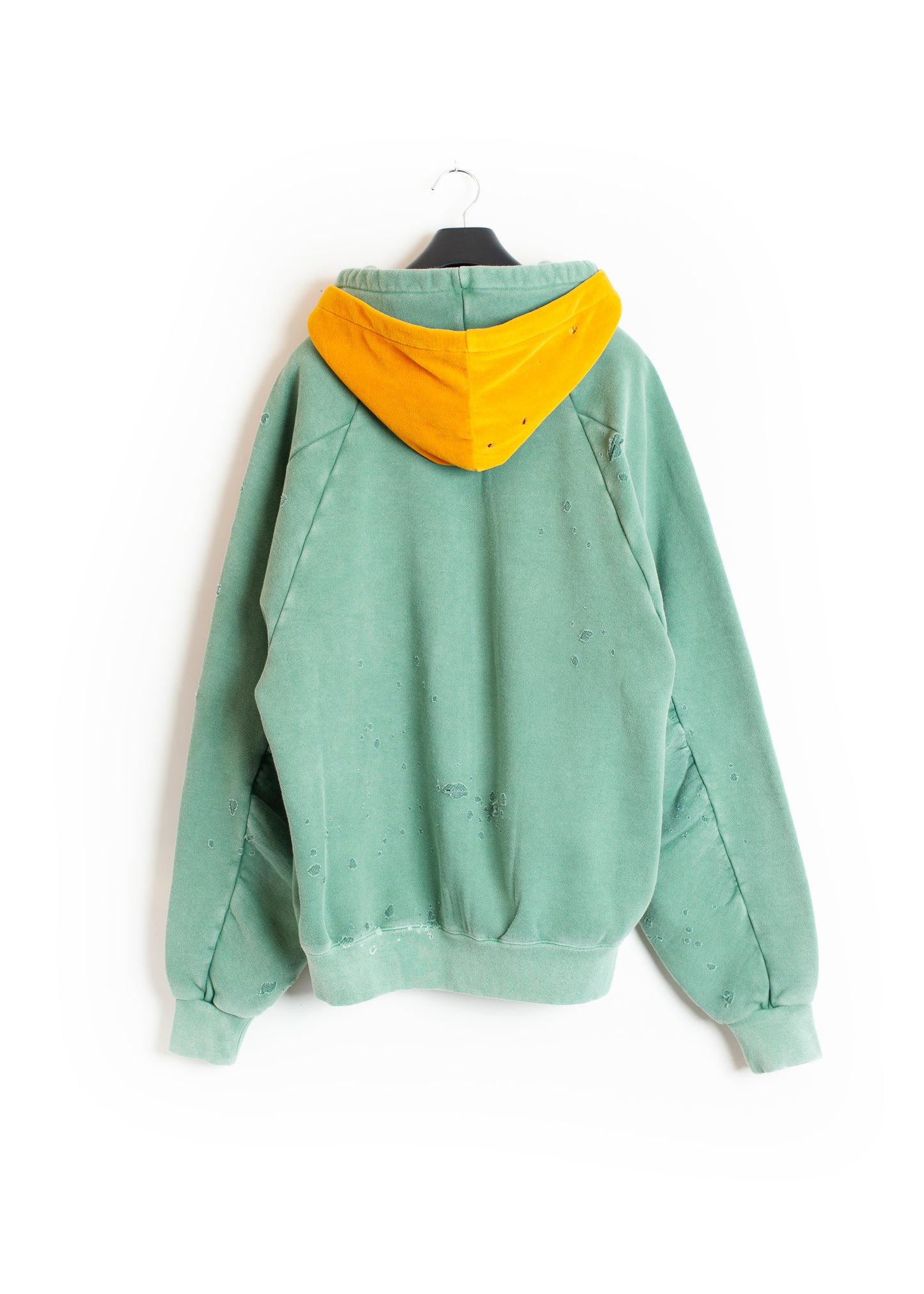 SW-SV-NGA-1003 / Velour Layered Zip up Hoodie