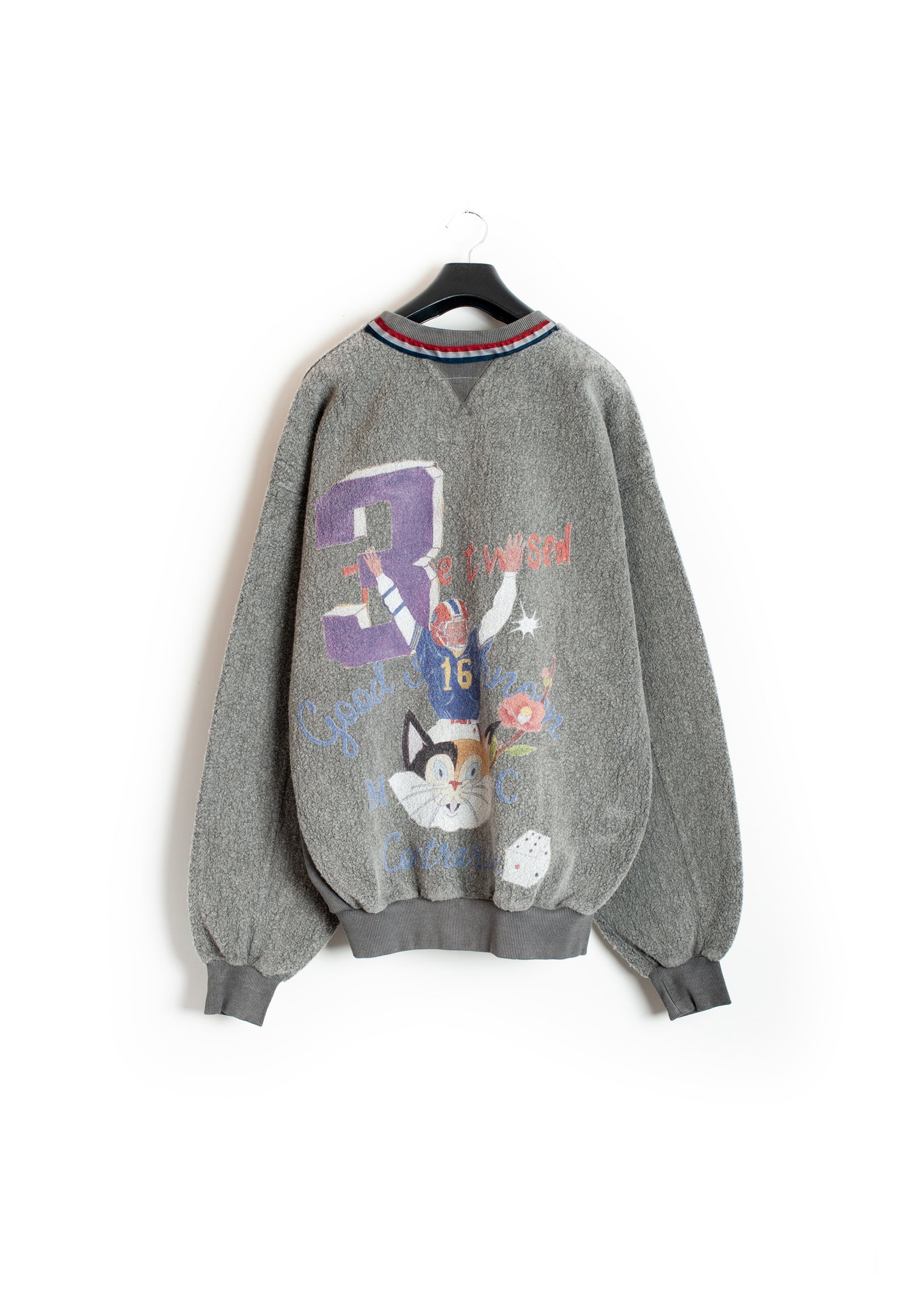SW-SV-NGA-1007 / Graffiti Wool Sweat Shirt Ver,Ridawo
