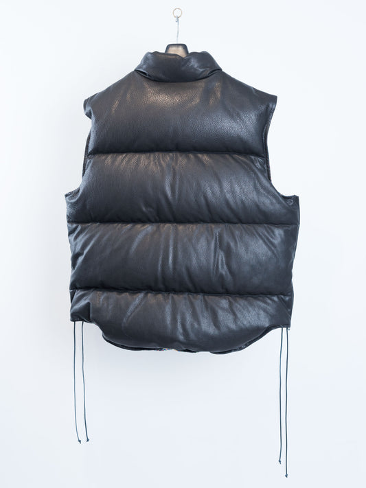 VS-SV-NYA-1001 / Japan Cow Leather Down Vest