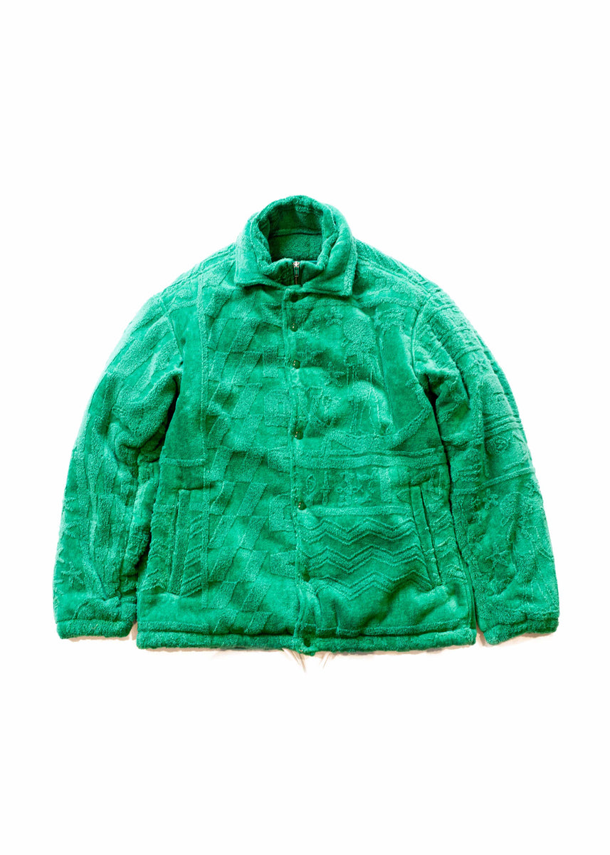 セヴシグ 22AW Jacquard pile layer Coach Jacket JK-SV-NNA-1002 ジャ