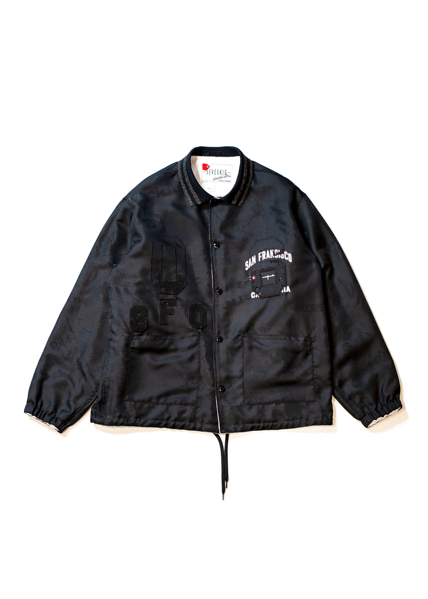 SEVESKIG COACH JACKET BLACK