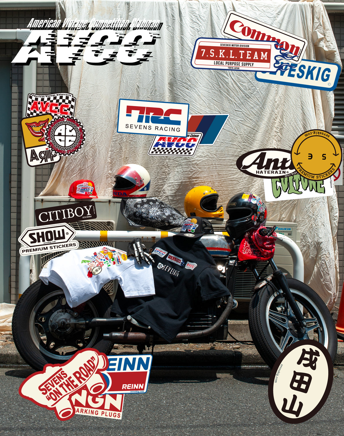 A.V.C.C. 観戦マーケット出展｜会場限定コラボアイテム発売 - SEVESKIG