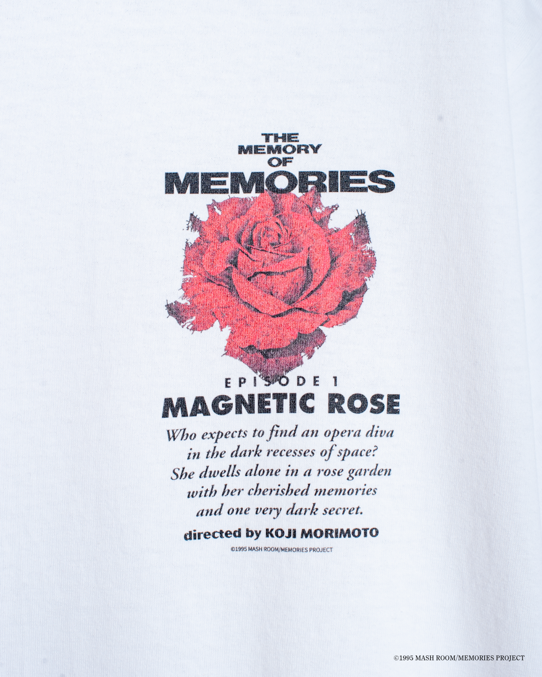 CT-SV-ME-1003 / MEMORIES MAGNETIC ROSE02 S/SL Tee