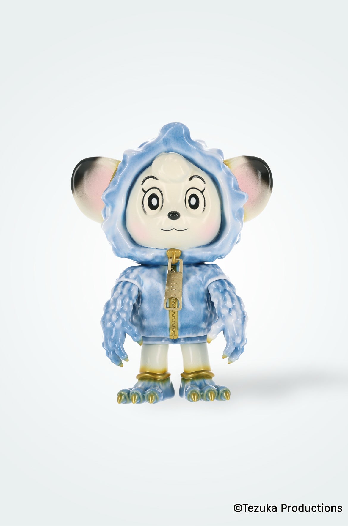 A collaboration soft vinyl figure between 