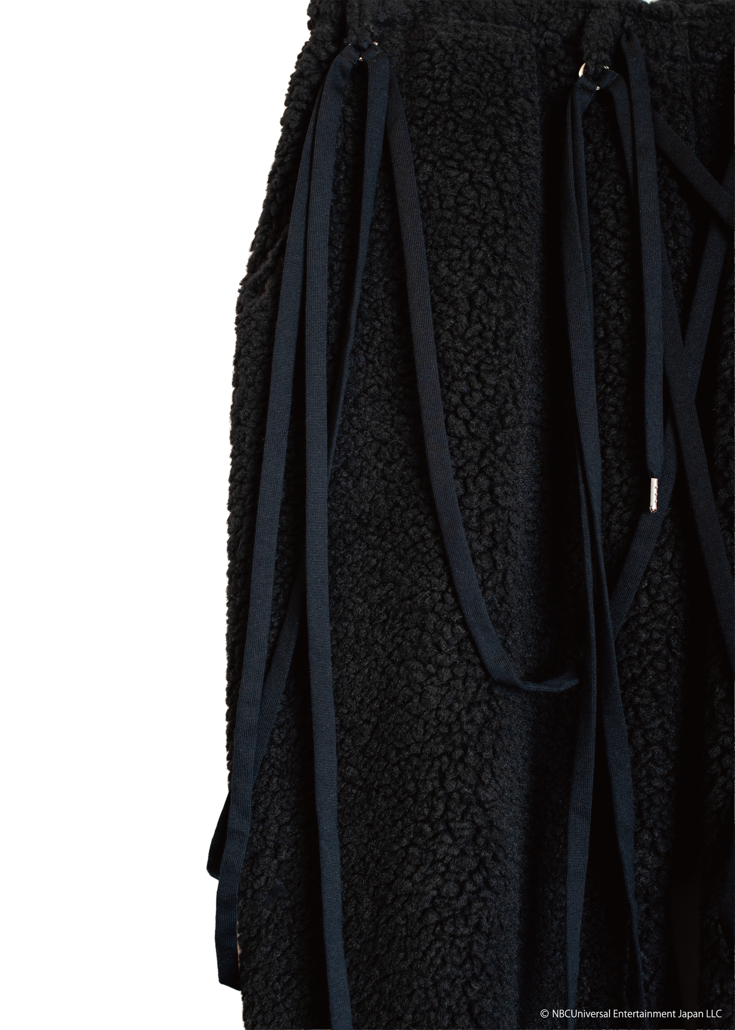 SW-SV-NRA-1004  / lain Wool Boa Pajama Zip-Up Jacket